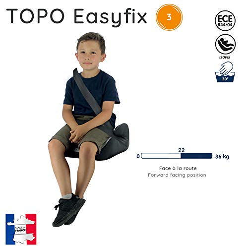 asiento elevador para niños TOPO EASYFIX grupo 3 (22-36kg) - Disney La Reine des Neiges