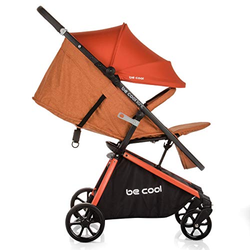 Be Cool Light Silla De Paseo, De 0 A 15 Kg, Plegado Compacto, Suspensión 4 Ruedas, Gran Cestilla Y Plástico De Lluvia