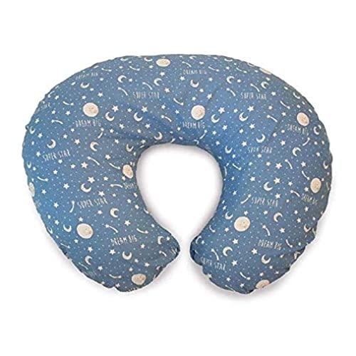 Boppy Cojín de Lactancia para bebés de 0 Meses, Forma ergonómica con Miracle Middle Insert – Cojín de Lactancia y Nido para Lactancia, cojín de Asiento para bebé