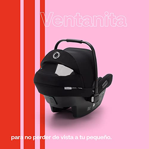 Bugaboo Turtle Air by Nuna, Silla de Coche Para Bebés y Niños Cómoda con Adaptadores para el Bugaboo Cameleon y Capota Grande para el Sol, Ligera y Segura