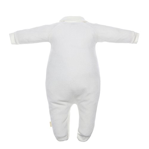 Cambrass 14335 - Pelele para recién nacidos, talla 56 cm (0 a 1 meses), color blanco