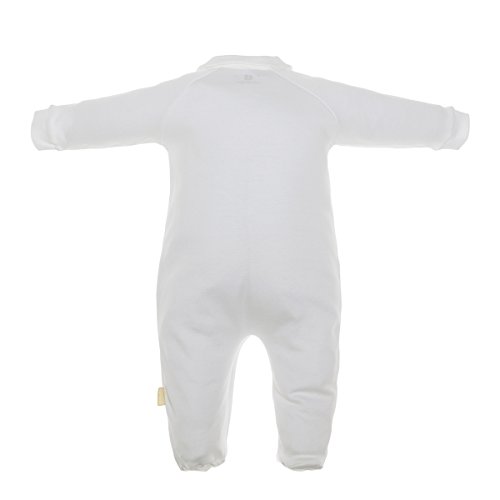 Cambrass 26099 - Pelele para recién Nacidos, Talla 68 cm (3 a 6 Meses), Color Blanco