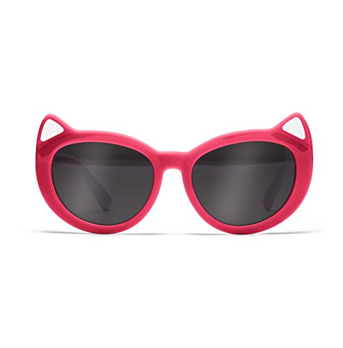 Chicco - Gafas de Sol Infantiles Para Niños De 3 años, Con Montura flexible y Lentes Anti Arañazos, Color Rojo Gato