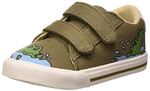 Chicco Scarpa Golf, Zapatillas de Gimnasia Unisex niños, Verde (Kaki 670), 18 EU