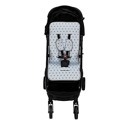 Colchoneta Silla Paseo Universal Transpirable verano,Cojín Silla de Paseo para el Cochecito y Asiento de Carro (08)