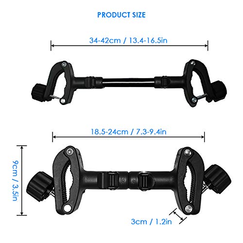 Conectores del cochecito de bebé, conector universal del carro del cochecito de bebé para gemelos