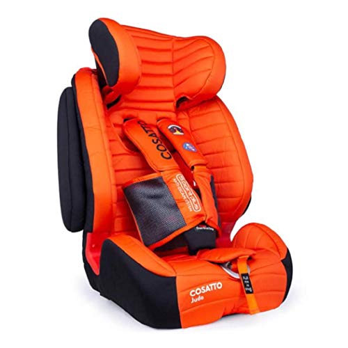 Cosatto Judo Child Car Seat | Group 1/2/3, 9-36 kg, 9 months-12 years, ISOFIX, Forward Facing, Removable Harness, Reclines (Spaceman)