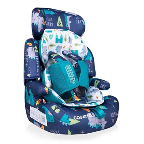 Cosatto Zoomi Car Seat | Group 1 2 3, 9-36 kg, 9 Months-12 years, Side Impact Protection, Forward Facing (Dragon Kingdom)