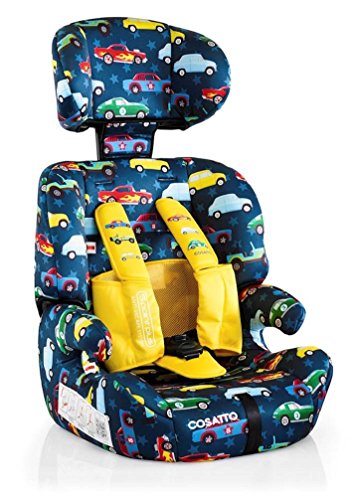 Cosatto Zoomi Car Seat | Group 1 2 3, 9-36 kg, 9 Months-12 years, Side Impact Protection, Forward Facing (Rev Up)