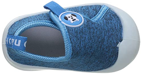 DEBAIJIA Zapatos para Niños 1-4T Bebés Caminata Zapatillas Transpirables Malla TPR Material Antideslizantes Niñas Pequeños Encantador Moda(Azul-22)