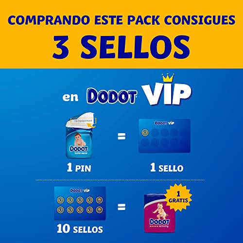 DODOT Bebé-Seco - Pañales Talla 3, 210 Pañales, 6-10kg, BOX ANIVERSARIO +50% GRATIS