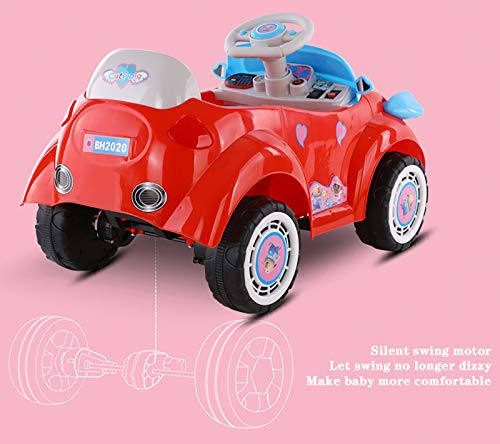 El Automóvil Eléctrico para Bebés Y Niños con Cuatro Ruedas Puede Sentarse En Un Automóvil con Control Remoto 1-3 Años De Edad, Cochecito De Juguete para Bebés, 45X45x90cm