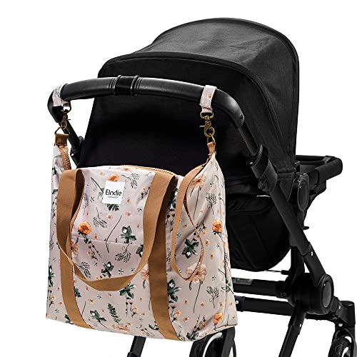 Elodie Details Bolso para Pañales Soft Shell - Cambiador incluido - Meadow Blossom