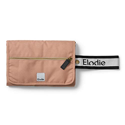 Elodie Details Cambiador Portátil Bolsa de Viaje Impermeable (2 toallas incluidas) - Faded Rose, Rosa