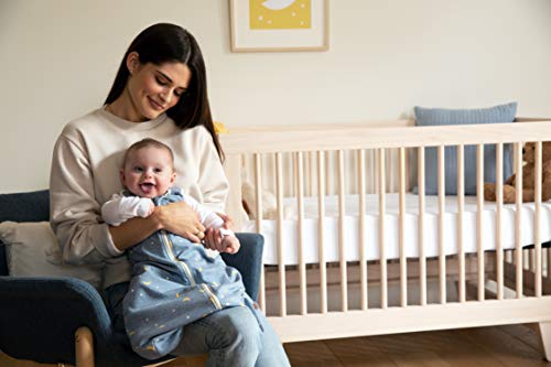 Ergobaby Saco de Dormir Bebe Recién Nacidos en Algodón TOG 1.0, Niño Niña 0-6 meses, Stellar