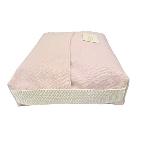 ESLESGREEN Funda para pañuelos bebé - Estuche para caja de pañuelos bebé algodón orgánico (PINK)