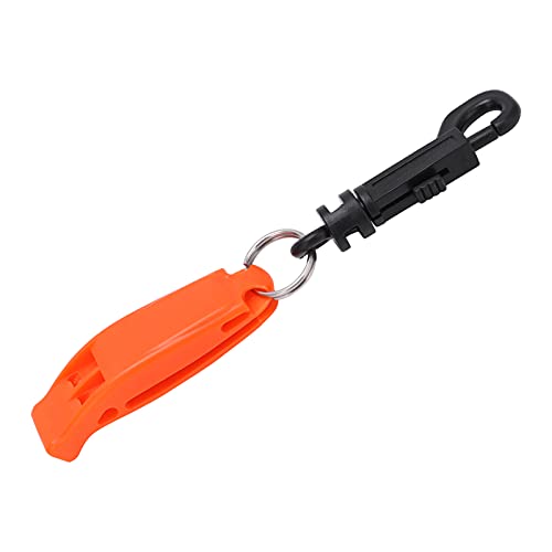 FOLOSAFENAR Silbato de Emergencia, Silbato de Supervivencia de Doble Apertura para Kayak, Chaleco Salvavidas, Chaqueta, Canotaje, Pesca, Barco, Camping, Senderismo, Caza, Rescate, Señalización