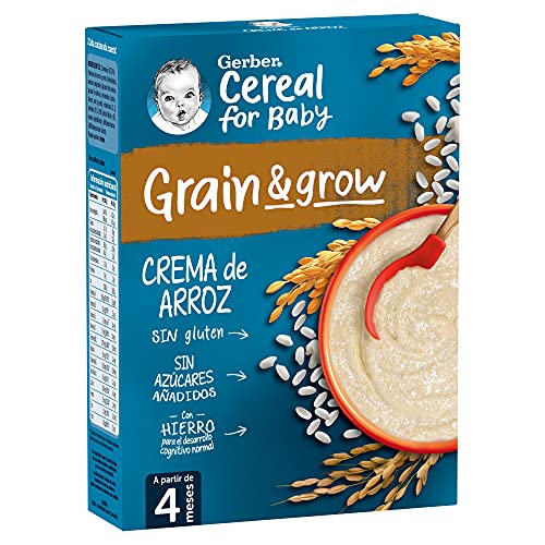 Gerber Papilla De Crema De Arroz, 250g