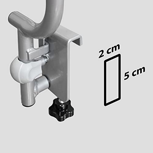 Gerialife - Barandillas abatibles para Camas articuladas | Muy Resistentes y fáciles de Instalar | Anti-atrapamiento de Manos (Juego de 2 barandillas)