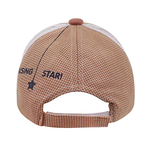 Gorra de béisbol para bebé, diseño de conejo, gorra de béisbol de malla, con visera ajustable para verano, primavera, cortavientos, cabeza para llevar de 6 a 36 meses.