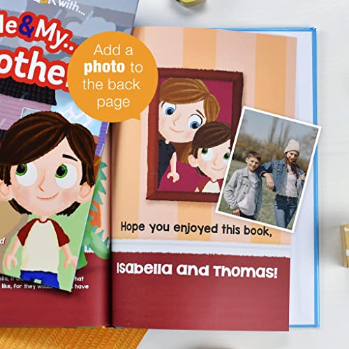 Historia personalizada de Avatar de hermanos - en la aventura del libro - Historia especial personalizada con el nombre y la foto de tus hijos y el avatar - ¡Yo y mi hermano!