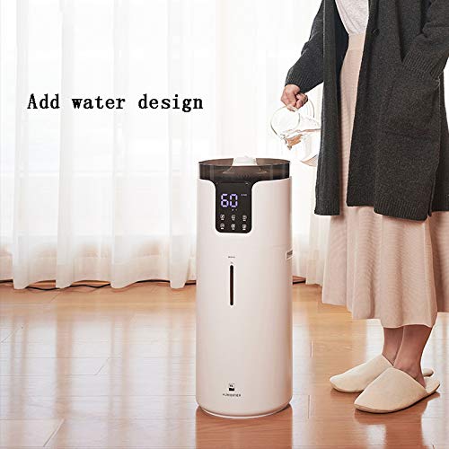 Humidificador de Vapor Humidificador y difusor de aceites esenciales, 16L alta capacidad humidificadores, sin agua de apagado automático, humidificador Ideal for el dormitorio, el sitio del bebé, la s