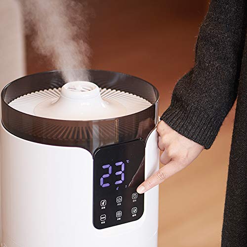 Humidificador Portátil Humidificador y difusor de aceites esenciales, 16L alta capacidad humidificadores, sin agua de apagado automático, humidificador Ideal for el dormitorio, el sitio del bebé, la s