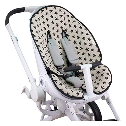 JANABEBE Colchoneta para Quinny Moodd, Stokke y Cybex (Dark Sky)