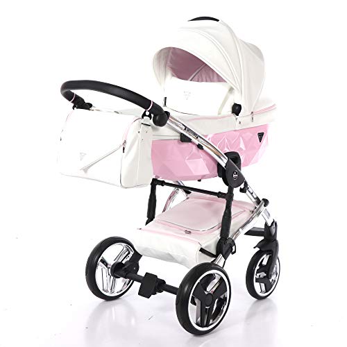 Junama Diamond Candy Trio cochecito 3en1 BBtwin (rosa)