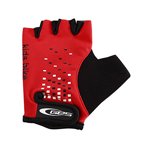 KIDSBIKE I601x3300000 Guantes Niño T-5, Rojo, Bebé-Niños