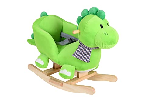 KNORRTOYS.COM- Balancín con diseño de Dinosaurios, Color Verde (40620)