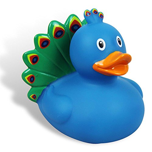 Lilalu 1990 Pavo Real Duck Toy, Multicolor Juguete de Peluche