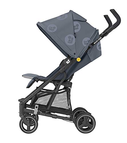 Maxi-Cosi Mara Cochecito de 0 meses a 22 kg, plegable y ligero 6.7 kg, reclinable con posición para dormir, plegado compacto, color brave graphite