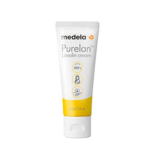 Medela Purelan - Crema de lanolina para pezones doloridos y piel seca (37 g)