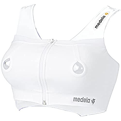 Medela Top Sujetador Manos Libres - Para una extracción de leche cómoda y sin manos, compatible con todos los sacaleches de Medela