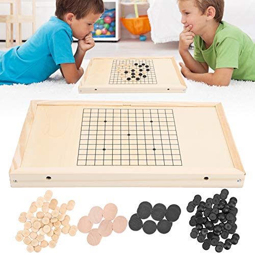 Mesa Juego de Hockey de Escritorio Juegos de Mesa de Madera Juguetes Juego Educativo para niños Juego de Mesa Deportivo de Escritorio para Juegos Familiares Diversión Nocturna Juegos de tirachinas(S)