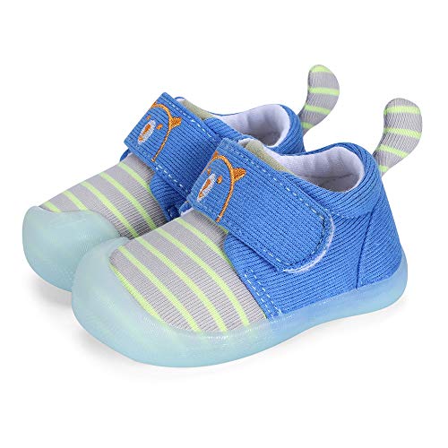 MK MATT KEELY Zapatos Bebé Niño Niña Primeros Pasos 0-2T Bebés Caminata Zapatillas Lindo Malla Antideslizante Transpirable Ligero