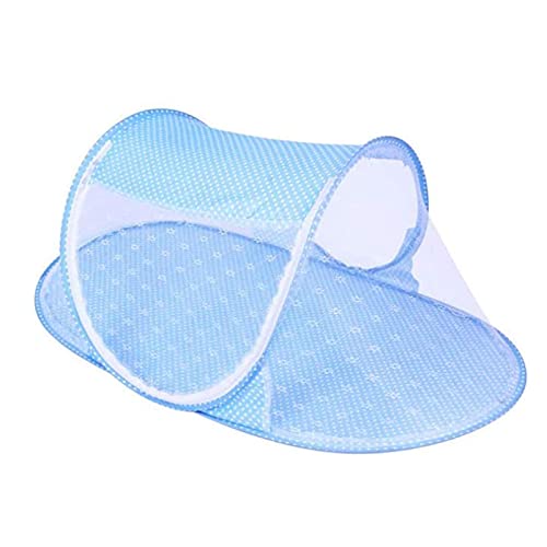 Mosquitera para Bebé,Tianher Mosquitera Plegable para Tienda Portátil Niños Cama Cuna para Bebé con Cremallera para Dormitorio Familiar Camping de Playa Viaje