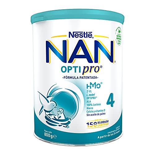 Nestlé Nan Optipro 4 Leche De Crecimiento en Polvo, 3 x 800g