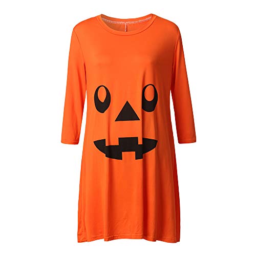 OHQ Vestido Mujer Embarazada Embarazo De EnfermeríA Embarazo Halloween Diablo Imprimir Negro Blanco Gris Azul Rojo Vestido De Ropa Camiseta Sudadera