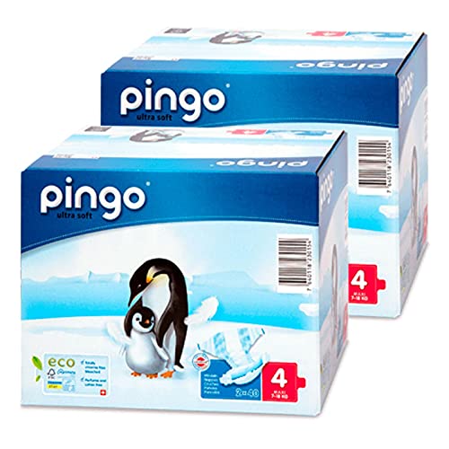 Pack ahorro Pañales T4 (7-18kg) Pingo 160 Uds