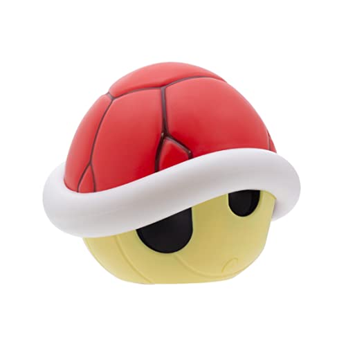 Paladone Super Mario - Carcasa de luz roja con sonido, decoración para el hogar, con licencia oficial de Nintendo (PP8081NN)