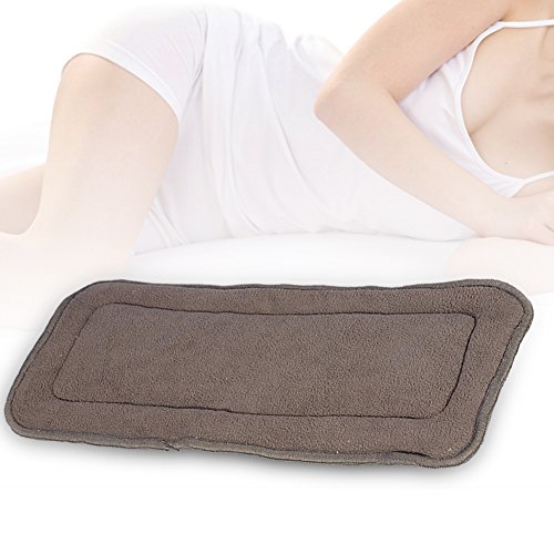 Pañales de tela para adultos y adolescentes de 5 capas, lavable, tela de carbón de bambú, forro de pañales, superabsorbente, para incontinencia intestinal (S)