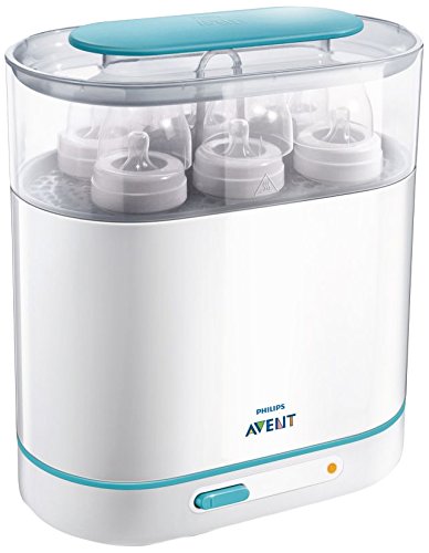 Philips AVENT SCF284/03 esterilizador de botella - Esterilizador de biberón (220V, Color blanco)