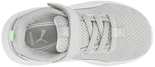 Puma Anzarun Lite AC Inf, Zapatillas Unisex niños, Gris (Gray Violet/Puma White/Paradise Green), 23 EU