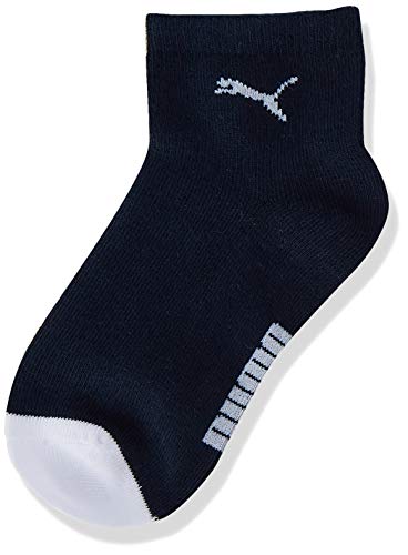 PUMA Baby Mini Cats Lifestyle Socks (2 Pack) Calcetines, new navy/white, 27/30 para Bebés