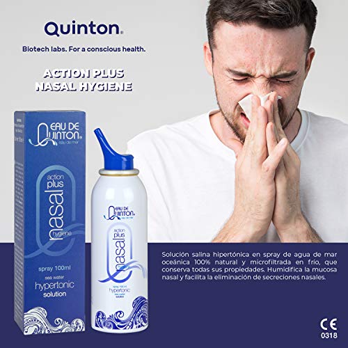 Quinton Hipertónico Higiene Nasal Acción Plus - 100 ml