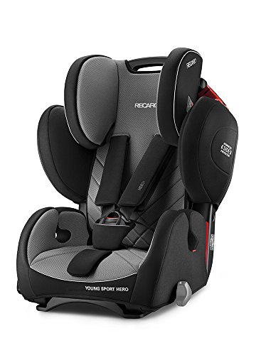 Recaro Young Sport Hero 6203.21504.66 Silla de Coche, Grupo 1/2/3, Azul (Xenon Blue)