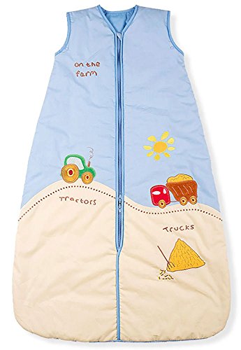 Sacos de Dormir para Bebé, Tractor Agrícola, Kiddy Kaboosh Varios Tamaños, Peso de Invierno, 3.5 Tog, Tamaño 4: 3-6 Años, Acogedor y Seguro, Regalos Perfectos, Lavable a Máquina