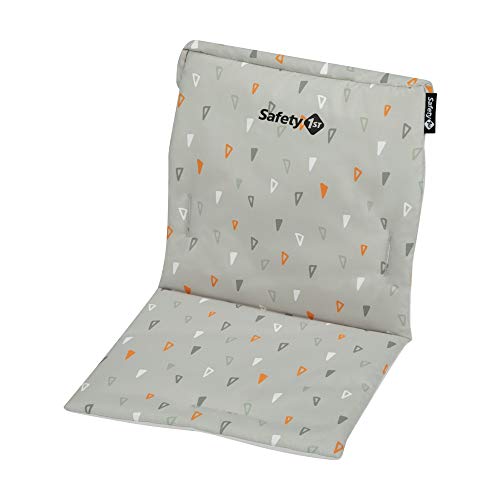 Safety 1st Cherry Comfort, cojín de soporte para trona para bebé, accesorios para tronas, Warm Grey